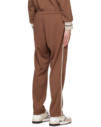 Pantalon de jogging marron Palm Angels