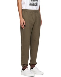 Pantalon de jogging marron Helmut Lang