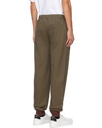 Pantalon de jogging marron Helmut Lang