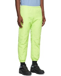 Pantalon de jogging matelassé chartreuse Randa RK