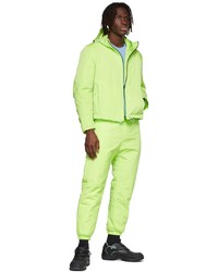 Pantalon de jogging matelassé chartreuse Randa RK