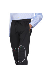 Pantalon de jogging matelassé noir Gucci