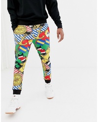 Pantalon de jogging multicolore