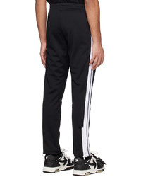 Pantalon de jogging noir et blanc Palm Angels