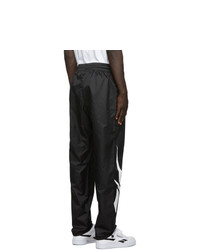 Pantalon de jogging noir et blanc Reebok Classics