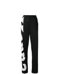 Pantalon de jogging noir et blanc Faith Connexion
