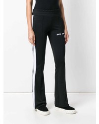 Pantalon de jogging noir et blanc Palm Angels