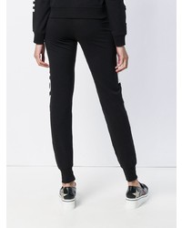 Pantalon de jogging noir et blanc Love Moschino