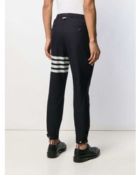Pantalon de jogging noir et blanc Thom Browne