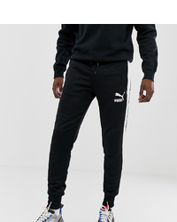 Pantalon de jogging noir et blanc Puma
