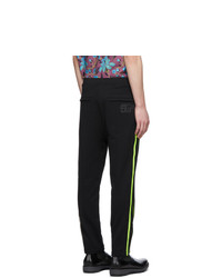 Pantalon de jogging noir Prada