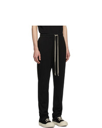 Pantalon de jogging noir Rick Owens DRKSHDW