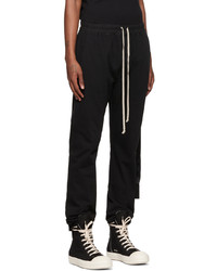 Pantalon de jogging noir Rick Owens DRKSHDW