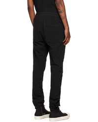 Pantalon de jogging noir Rick Owens DRKSHDW