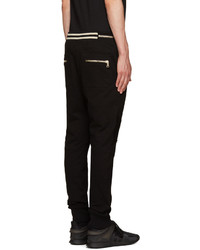 Pantalon de jogging noir Balmain