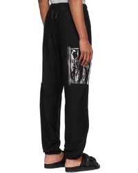 Pantalon de jogging noir TAKAHIROMIYASHITA TheSoloist.