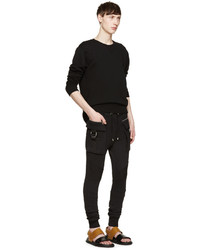 Pantalon de jogging noir Balmain