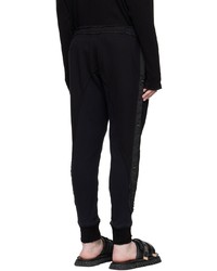 Pantalon de jogging noir Greg Lauren