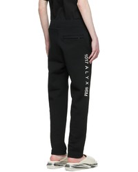 Pantalon de jogging noir 1017 Alyx 9Sm