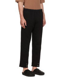 Pantalon de jogging noir Les Tien