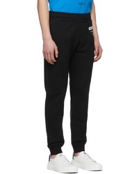 Pantalon de jogging noir Moschino