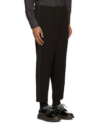 Pantalon de jogging noir Alexander McQueen