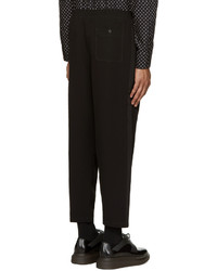 Pantalon de jogging noir Alexander McQueen