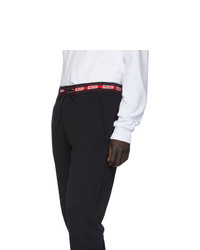 Pantalon de jogging noir Hugo