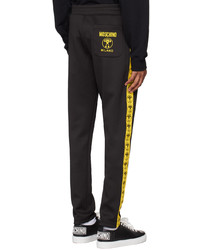 Pantalon de jogging noir Moschino