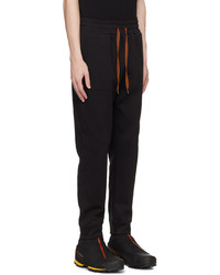 Pantalon de jogging noir Zegna