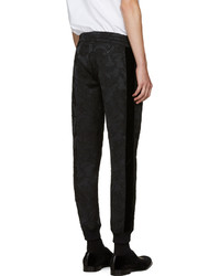 Pantalon de jogging noir Alexander McQueen