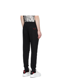 Pantalon de jogging noir Alexander McQueen