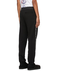 Pantalon de jogging noir Moncler