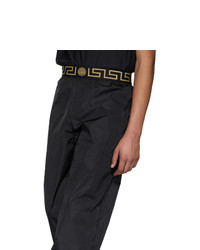 Pantalon de jogging noir Versace Underwear