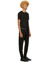 Pantalon de jogging noir Calvin Klein Collection