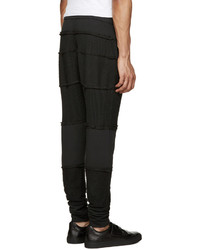 Pantalon de jogging noir Alexandre Plokhov