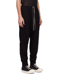 Pantalon de jogging noir Rick Owens DRKSHDW