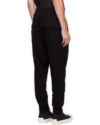 Pantalon de jogging noir Rick Owens DRKSHDW