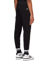 Pantalon de jogging noir Sergio Tacchini