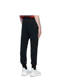 Pantalon de jogging noir Alexander McQueen