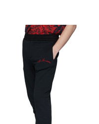 Pantalon de jogging noir Alexander McQueen