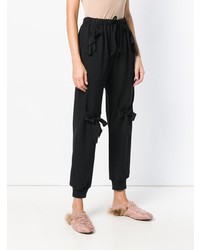 Pantalon de jogging noir Simone Rocha