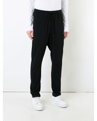 Pantalon de jogging noir Bassike