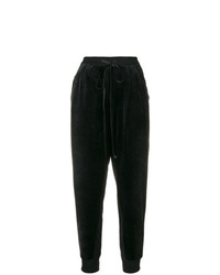 Pantalon de jogging noir Irina Schrotter