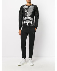 Pantalon de jogging noir Philipp Plein