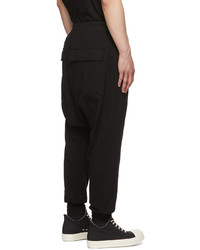 Pantalon de jogging noir Rick Owens DRKSHDW