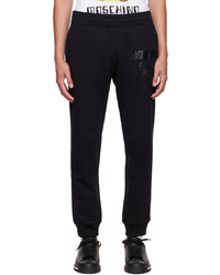 Pantalon de jogging noir Moschino