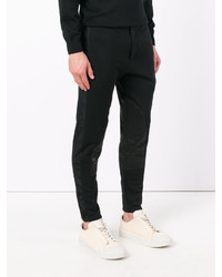 Pantalon de jogging noir Alexander McQueen