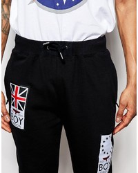 Pantalon de jogging noir Boy London