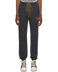 Pantalon de jogging noir Rhude